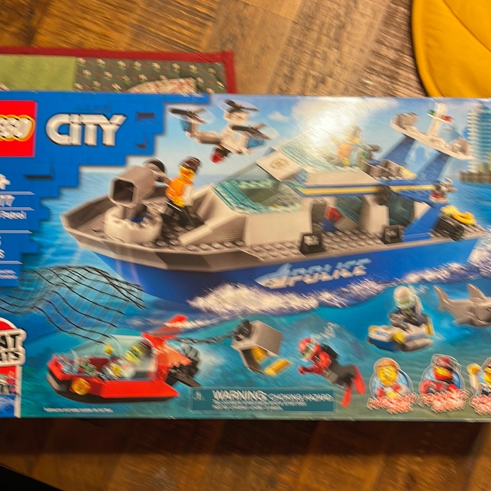 Lego City Boat police